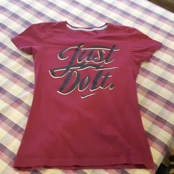 size S Nike JUST DO IT T-shirt - Picture 6 of 9